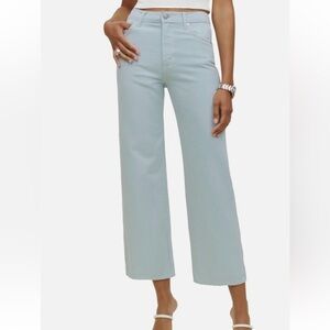 REFORMATION Jeans Cowboy High Rise Wide Leg Jeans in Powder 24